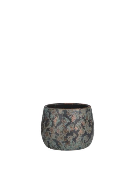 Okrągła donica ceramiczna CLEMENTE