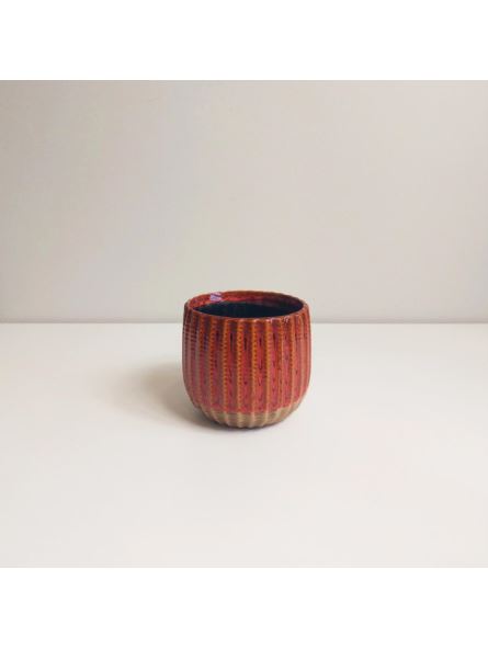 Osłonka Ceramiczna POMARAŃCZOWA EGZOTYKA