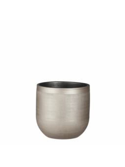 Błyszczaca Osłonka NORA - h21xd23cm - Złoty