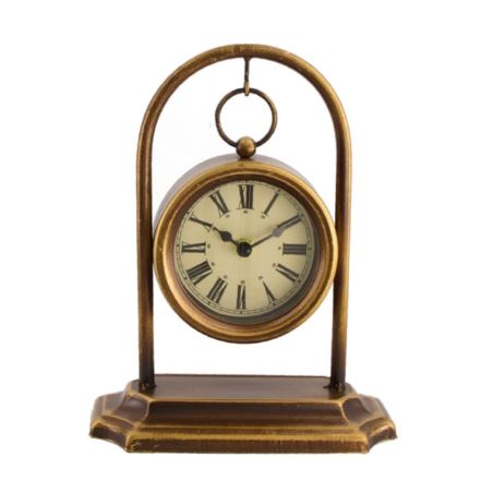 Zegar Stojący Złoty Vintage