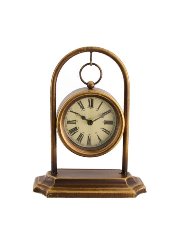 Zegar Stojący Złoty Vintage