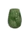 Wazon Ceramiczny Zielony Liść Palmy