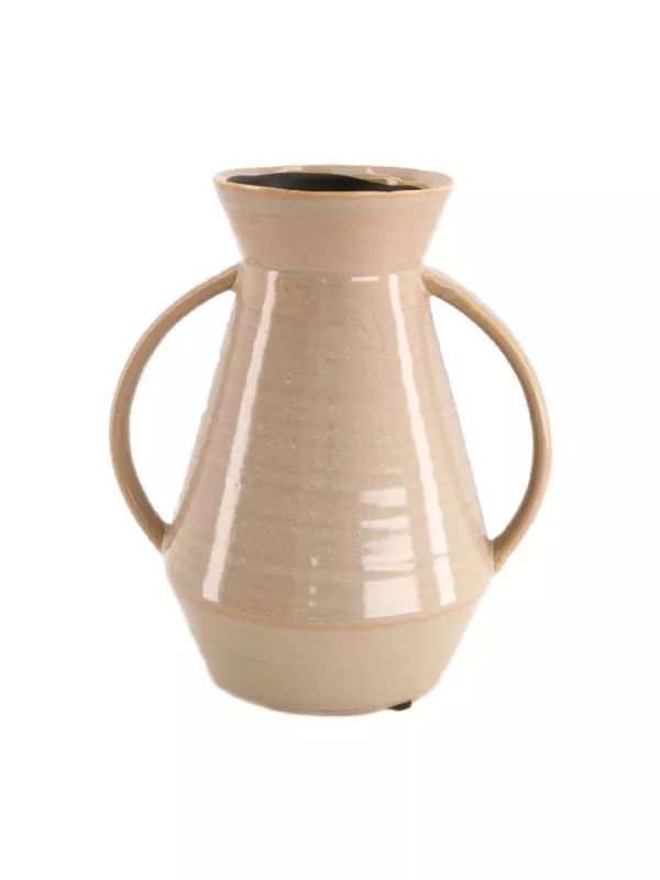 Ceramiczny Beżowy Wazon Dzban