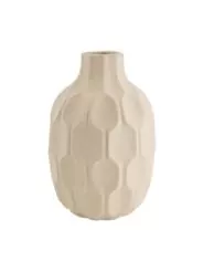 Ceramiczny Wazon Ozdobny Biały